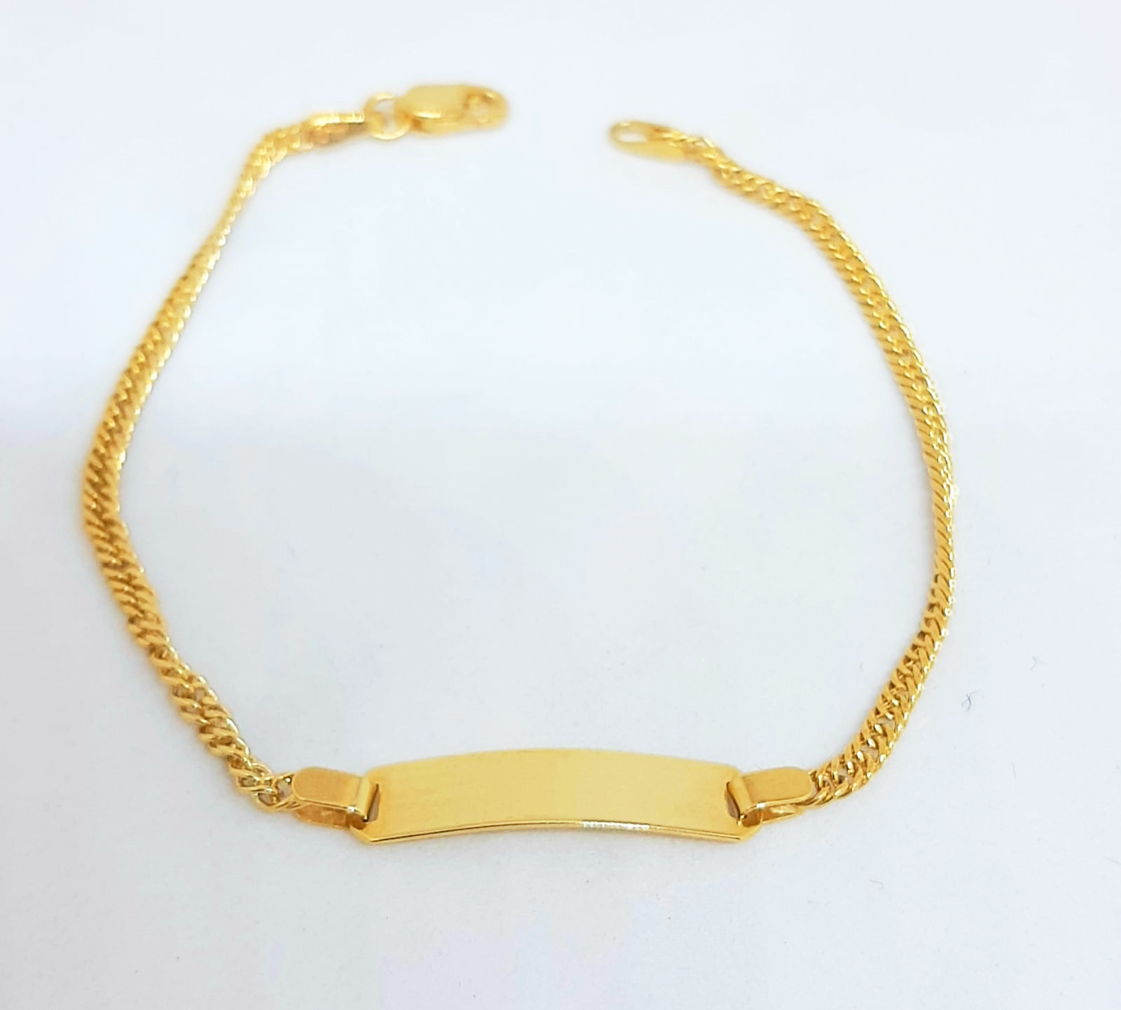 Gold Baby ID Band
